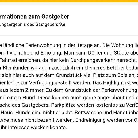 Ferienwohnung Auf Dem Land Schillig Exteriér fotografie